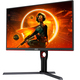 Монітор TFT 27" AOC Q27G3XMN/BK, MiniLED QHD IPS, 180Hz, 1ms, 2xHDMI, DP, HAS, Pivot, чорно-червоний