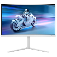 Монiтор TFT PHILIPS 27" Evnia 27M2C5501/00 VA Curved QHD 180Hz HDMI DP HAS Ambiglow White