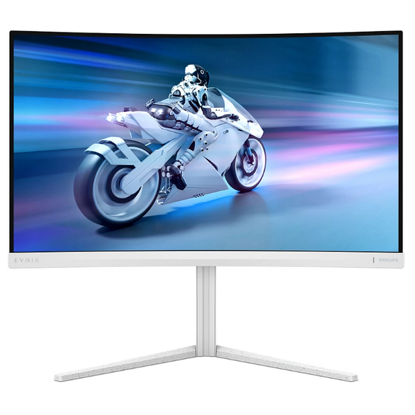 Монiтор TFT PHILIPS 27 Evnia 27M2C5501/00 VA Curved QHD 180Hz HDMI DP HAS Ambiglow White