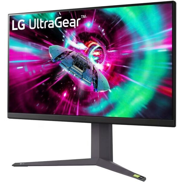 Монитор LG 27" 27GS95QE-B 2xHDMI, DP, USB, MM, OLED, 2560x1440, 240Hz, 0.03ms, DCI-P3 98.5%, G-SYNC, FreeSync, AdaptiveSync, Pivot, DisplayHDR TRUE BLACK 400