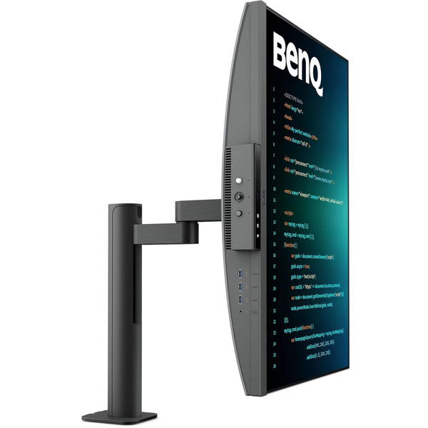 Монітор TFT 28.2" BenQ RD280UA, IPS, 3840x2560, 3:2, USB-C, HDMI, DP, HAS, ерго стійка, кол., металік-сірий