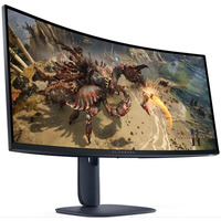 Монітор DELL 34" AW3423DW 2xHDMI, DP, USB, VA, 3440x1440, 21:9, 180Hz, 1ms, DCI-P3 95%, CURVED, Adaptive-Sync, HDR 400