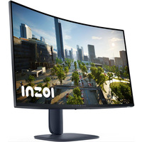 Монітор DELL 31.5" AW3225DM 2xHDMI, DP, USB, VA, 2560x1440, 180Hz, 1ms, DCI-P3 959%, CURVED,  FreeSync, HDR 400