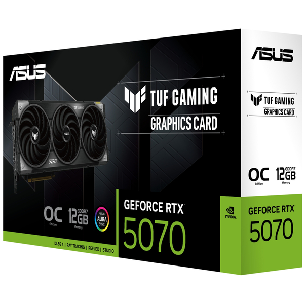 Видеокарта Asus GeForce RTX 5070 TUF-RTX5070-O12G-GAMING