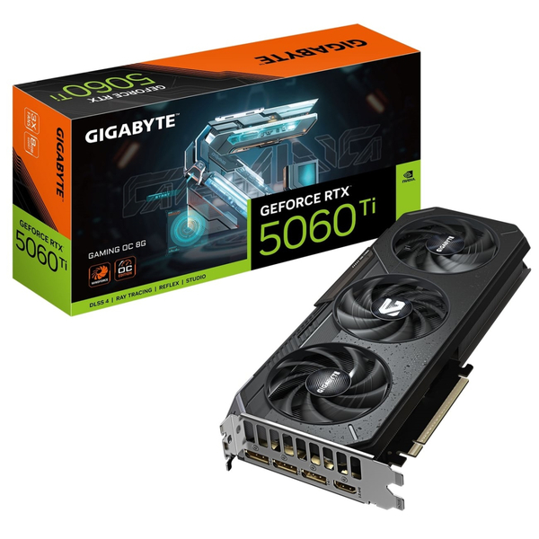 Відеокарта Gigabyte GeForce RTX 5060 Ti GV-N506TGAMING OC-8GD