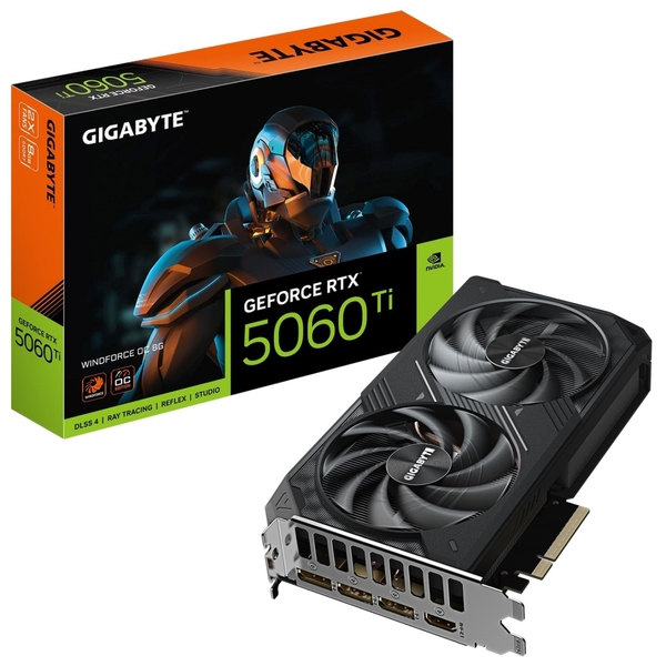 Відеокарта Gigabyte GeForce RTX 5060 Ti GV-N506TWF2OC-8GD
