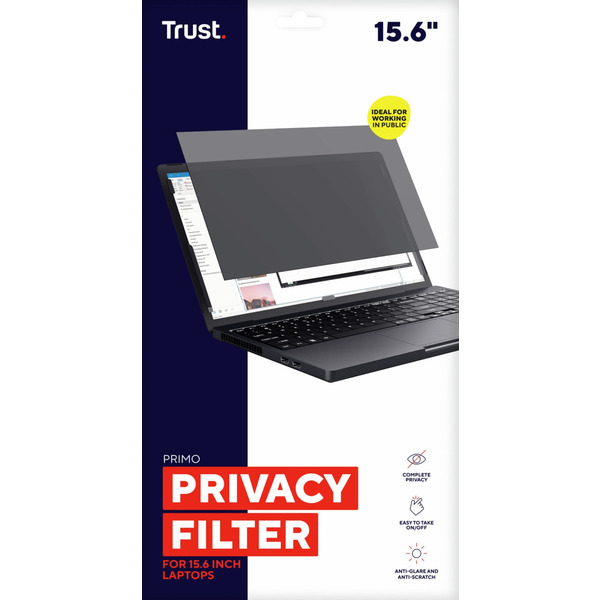 Фильтр конфиденциальности для ноутбука Trust  15.6"