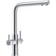 Franke Смеситель для кухни Neptune Clear Water, дл.излива - 220мм, поворотный, 1+1фильтр, хром