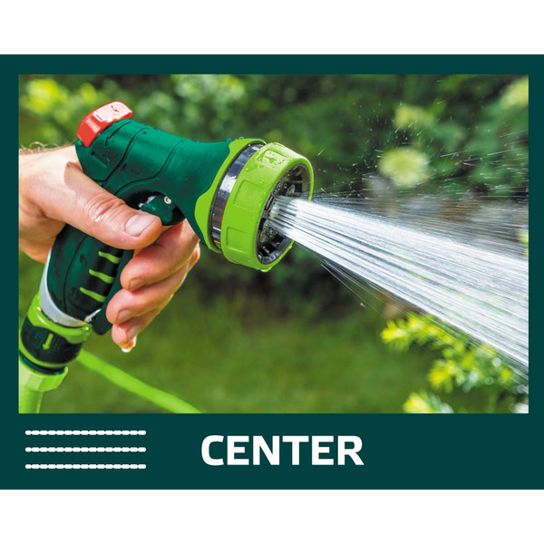 Поливальний пістолет Verto з приладдям (15G713)