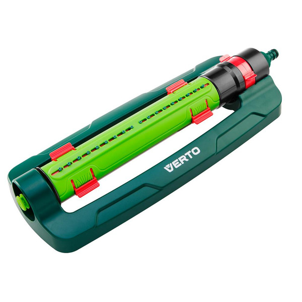 Verto Ороситель дождевой, дождеватель маятниковый, 1/2"-3/4", 18 сопел