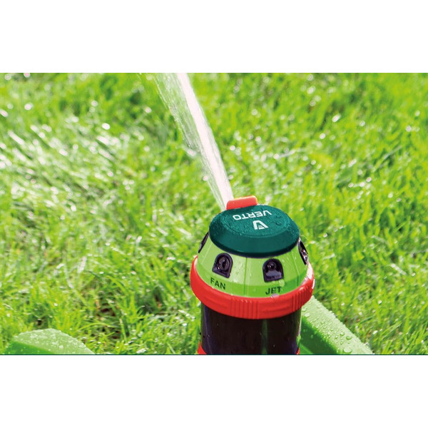 Verto Ороситель, 6 функций, регулировка диапазона полива и угла струи (15G788)