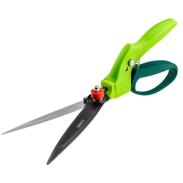 Verto Ножницы для травы, газонные, многопозиционные, 340мм, лезвие 130мм, PTFE-покрытие
