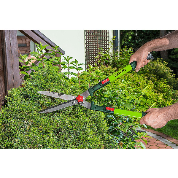Ножиці для живої огорожі телескопічні Verto 15G312