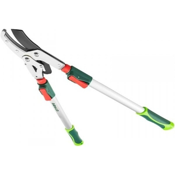 Verto Секатор-сучкорез, контактный, телескопический, с наковаленкой, держатель алюминий, антискользящий