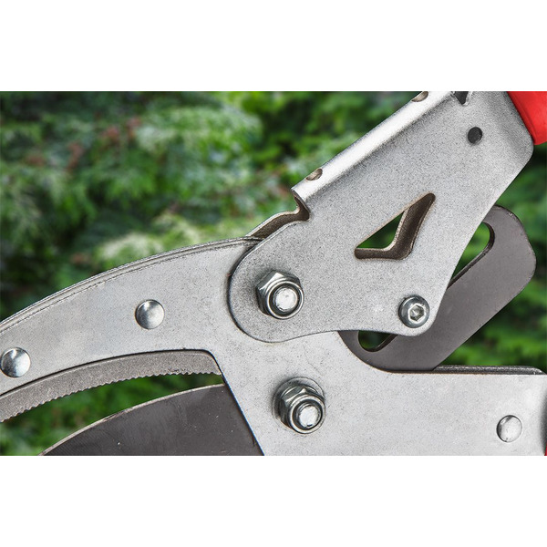 Verto Секатор-сучкорез, контактный, телескопический, с наковаленкой, держатель алюминий, антискользящий