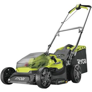 Ryobi Газонокосилка ONE+ RY18LM37A-140 18В 1х4.0А/ч, 37см EasyEdge, 25-70 см, 45л, мульчирование