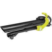Ryobi Воздуходув-пылесос RBV3000CESV, мульчирование, 3кВт, 16 куб.м/мин, 375 км/ч, эргономичные ремни Vertebrae
