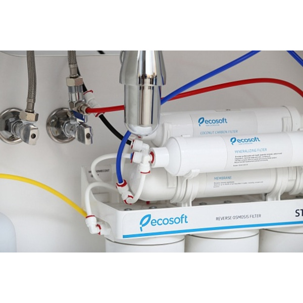 Фільтр зворотного осмосу Ecosoft Standard з мінералізатором (MO650MECOSTD)