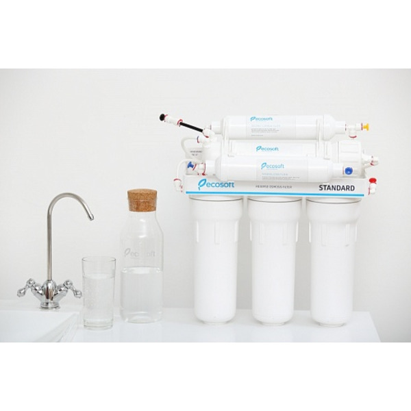 Фільтр зворотного осмосу Ecosoft Standard з мінералізатором (MO650MECOSTD)