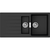Мийка кухонна Hansgrohe накладна S520-F530 чорний графіт (43357170)