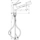 Hansgrohe Смеситель для кухни Zesis M33, дл.излива - 219мм, вытяжной, 1 рычаг, KM150, матовый черный