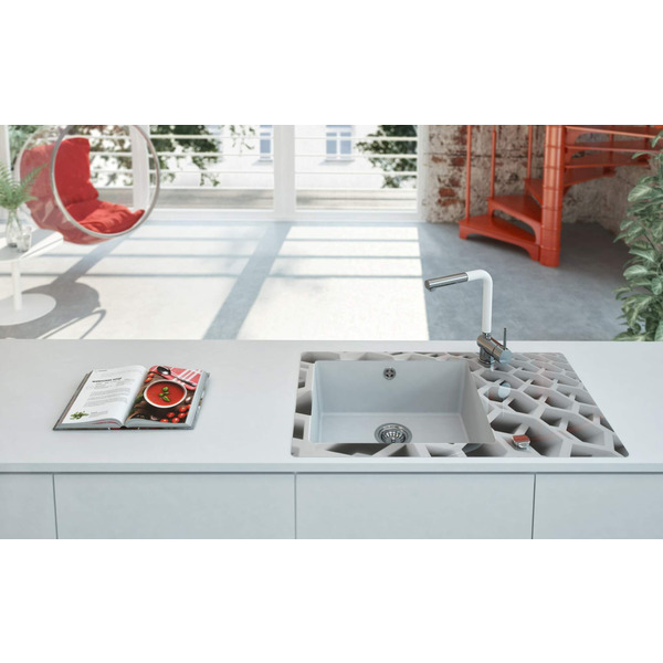 Змішувач для кухні Deante ASTER з висувним виливом (BCA_W730)