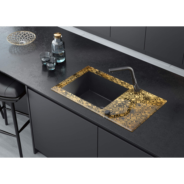 Змішувач для кухні Deante SILIA з висувним виливом (BQS_N73M)