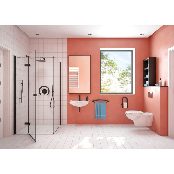 Deante Смеситель для раковины Arnika, дл. излива - 118мм, неповоротный, 1 рычаг, черный