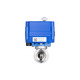 2E Кран шаровый с электроприводом HC220B, 1/2", 220В, 5Вт, 10 (16) бар, 7 сек