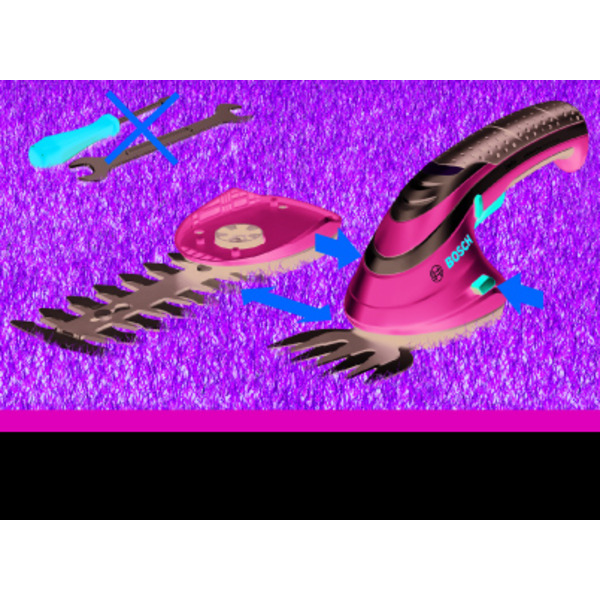 Кущоріз Bosch ISIO, акумуляторний (0.600.833.108)