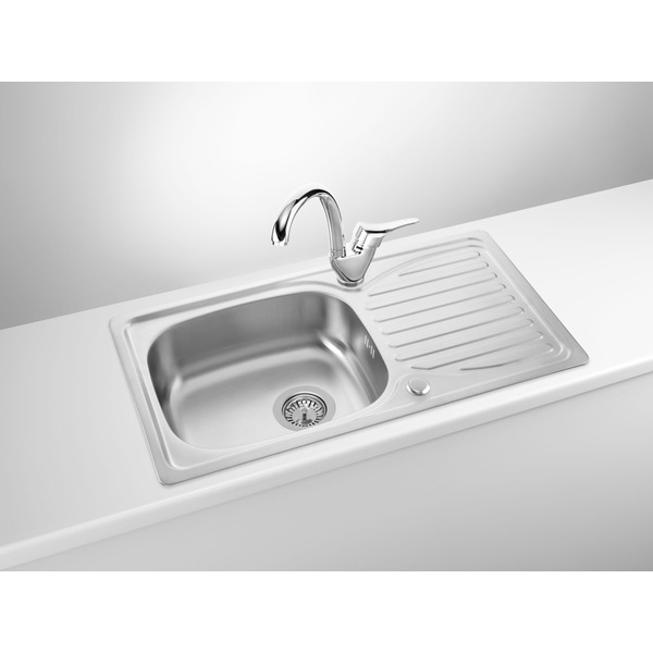 Сталева кухонна мийка Deante DOPPIO (ZEN_0113)