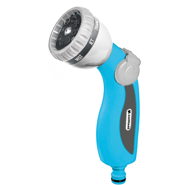 Cellfast Ороситель пистолетный MIX IDEAL, 8 режимов, регулировка напора