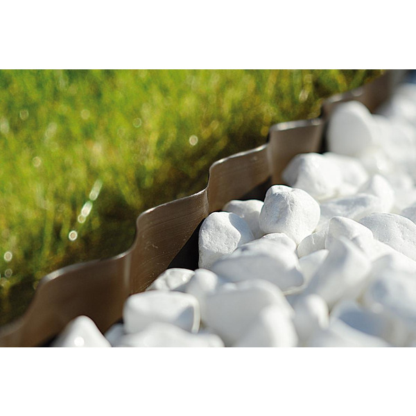 Cellfast Лента газонная, бордюрная, волнистая, 20см x 9м, черная