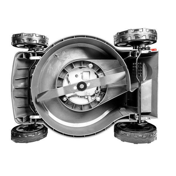 Graphite Газонокосилка бензиновая, 1300Вт, 40см, 45л, 25-65мм, 19.5кг