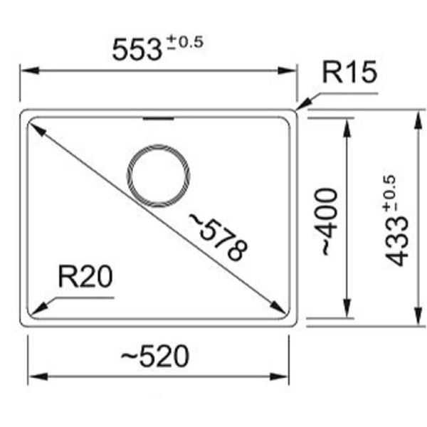 Кухонная раковина Franke Maris, клипсы (125.0701.776)