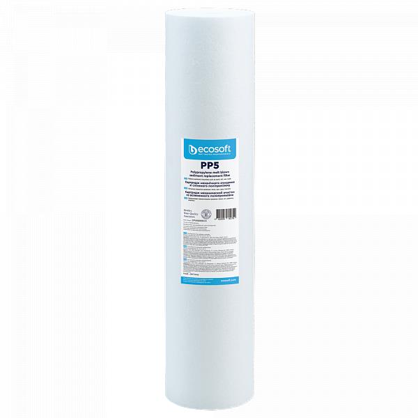 Ecosoft Картридж из вспененного полипропилена 4.5х20" 5 мкм