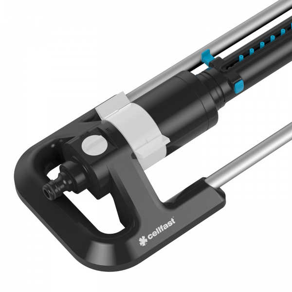 Зрошувач маятниковий Cellfast FOCUS ERGO, 17 форсунок, до 340 м2 (53-450)