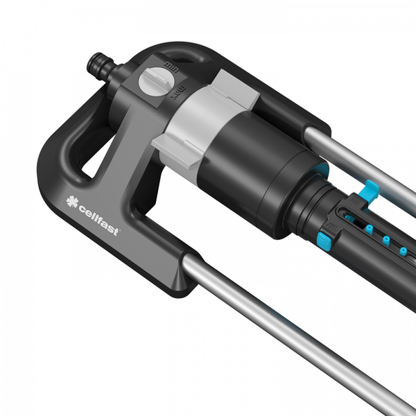 Зрошувач маятниковий Cellfast FOCUS ERGO, 17 форсунок, до 340 м2 (53-450)