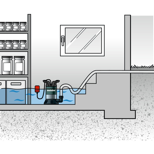 Занурювальний дренажний насос Metabo TP 7500 SI  