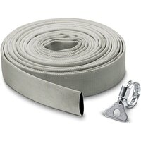 Шланг тканевый Karcher эластичный с хомутом из нержавеющей стали, 10м