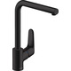 Hansgrohe Смеситель для кухни Focus, дл.излива - 237мм, поворотный, 1 рычаг, KM280, матовый черный