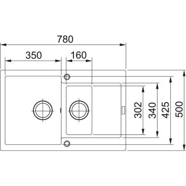 Кухонна мийка Franke Maris MRG 651-78 сірий камінь (114.0565.124)
