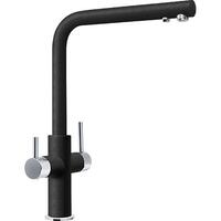 Змішувач кухонний Franke Neptune Clear Water хром/онікс (115.0370.694)