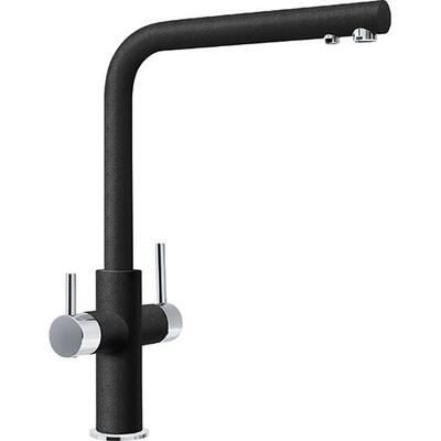Змішувач кухонний Franke Neptune Clear Water хром/онікс (115.0370.694)