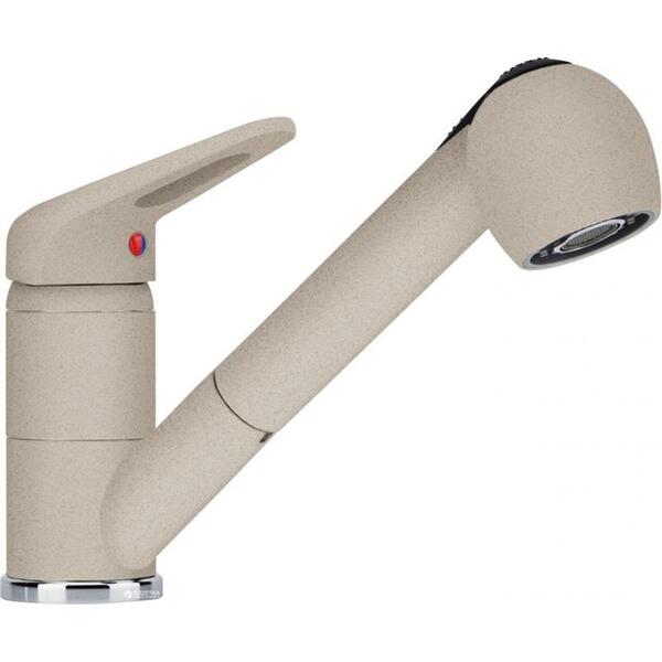 Змішувач кухонний Franke Novara-Plus з витяжним шлангом Сахара (115.0470.663)