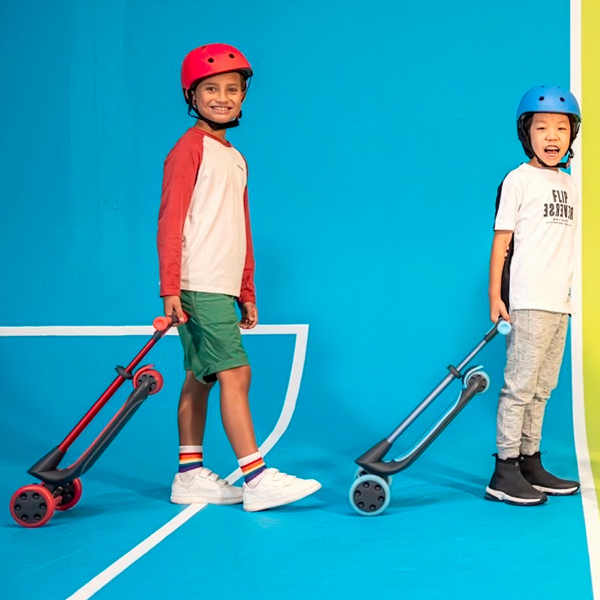 Самокат Yvolution YGlider NUA синий