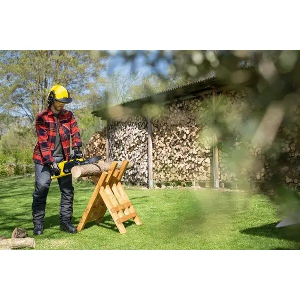 Цепная пила на аккумуляторах Karcher CNS 18-30 Battery, 18В, аккумулятор 2х5Ач, шина 30см, быстрая зарядка, 3.2кг