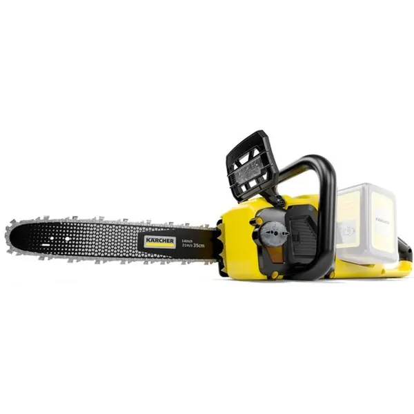 Цепная пила на аккумуляторах Karcher CNS 18-30 Battery, 18В, аккумулятор 2х5Ач, шина 30см, быстрая зарядка, 3.2кг