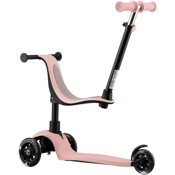 Самокат Miqilong Alamo розовый