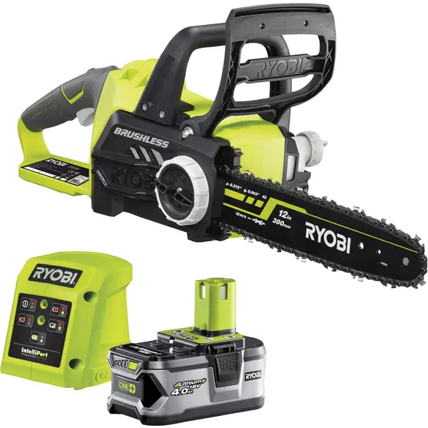 Пила ланцюгова Ryobi ONE+RCS1830-140B, 18В, АКБ 4.0Аг+ЗП (5133005547)